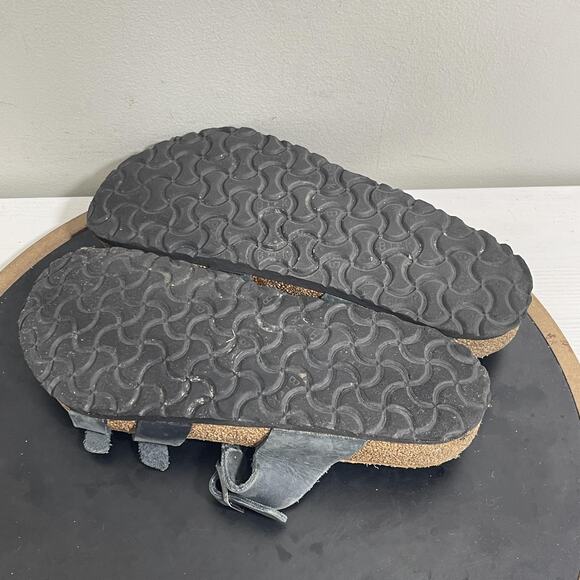 Birkenstock Mayari Sandals Womens Size 9 40 Leather Cork Slip On Comfort Shoes - Picture 10 of 12
